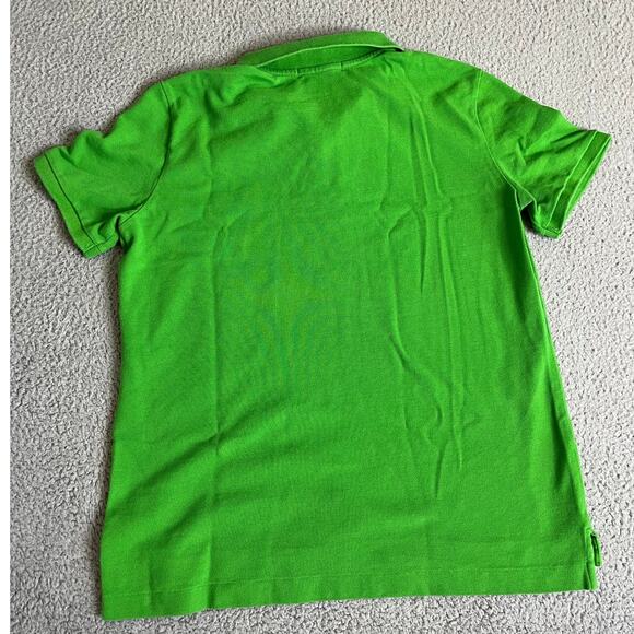 Lauren Ralph Lauren Polo Large Gold Crest Logo Short Sleeve Sport Tennis Golf - Picture 3 of 10